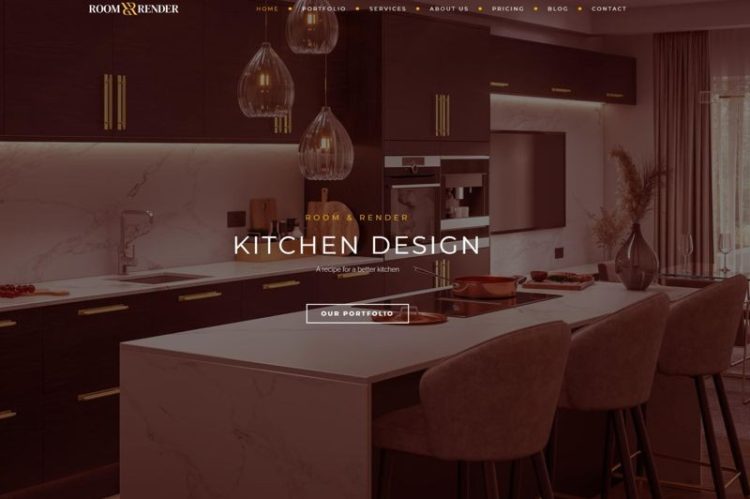 room and render site