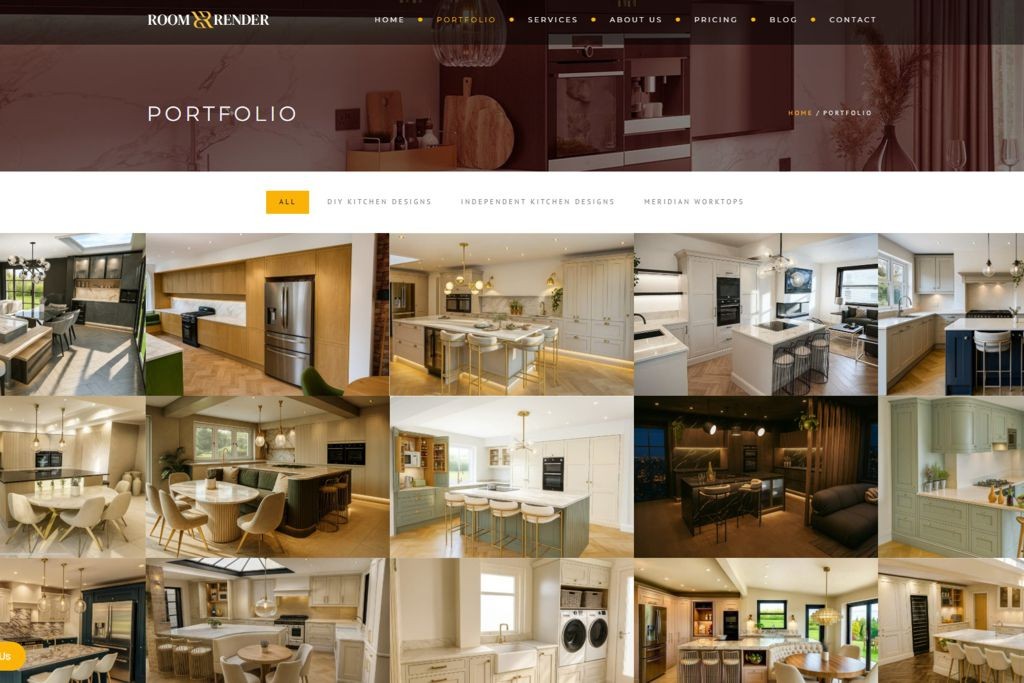 portfolio page