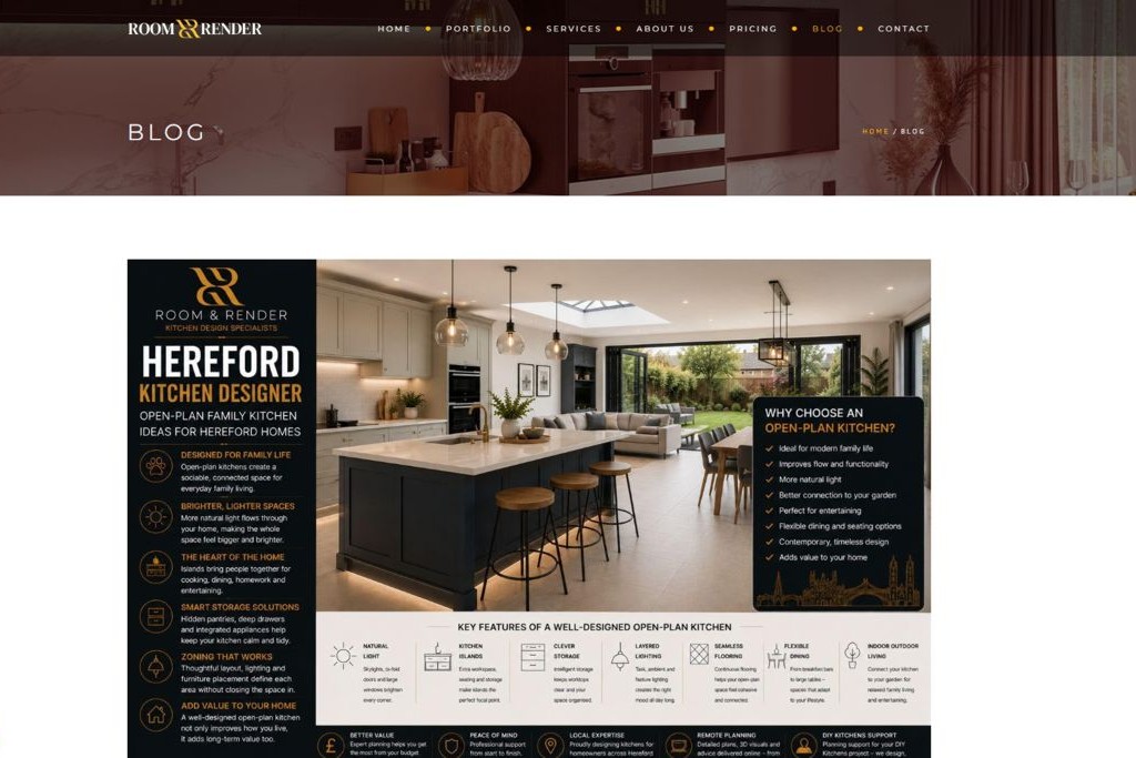 blog page